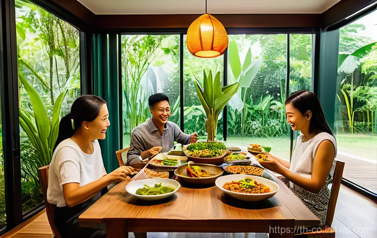 합성생물학의 커뮤니티와 협력 연구 사례 - Prompt 1: Future of Food in a Thai Home**